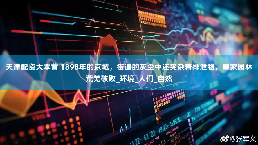 天津配资大本营 1898年的京城，街道的灰尘中还夹杂着排泄物，皇家园林荒芜破败_环境_人们_自然