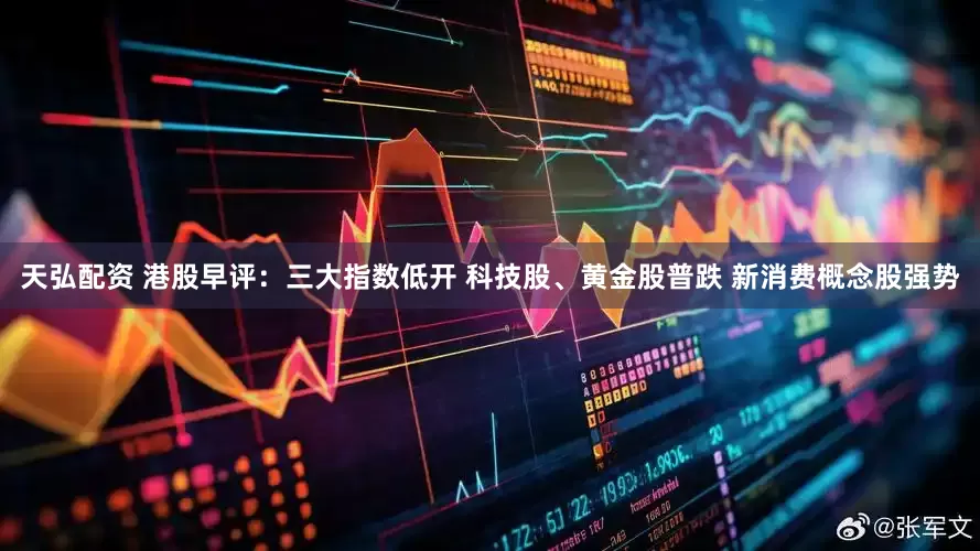 天弘配资 港股早评：三大指数低开 科技股、黄金股普跌 新消费概念股强势